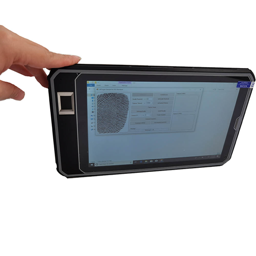 Tablettes biométriques Windows IP68