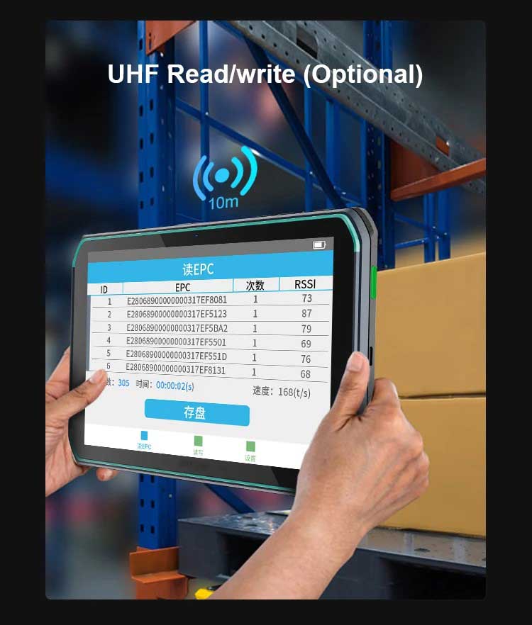 Tablette Android UHF