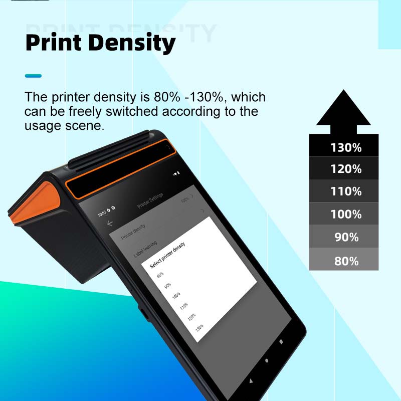 point de vente portable avec imprimante thermique 80 mm