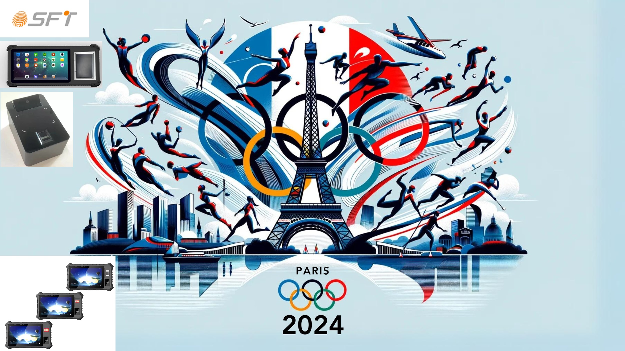 La sécurité biométrique aux JO de Paris 2024