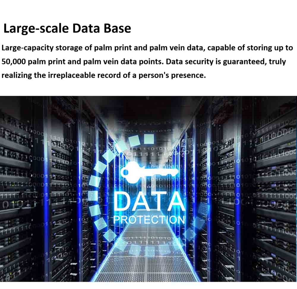 Palm vein data base