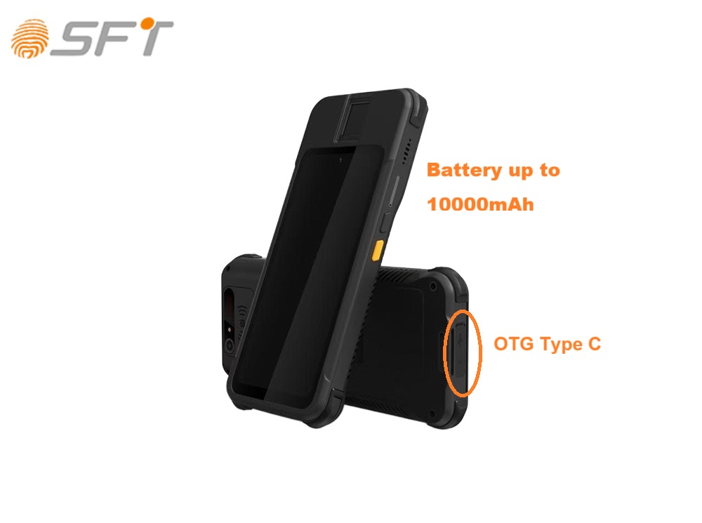 Handheld fingerprint identification Device