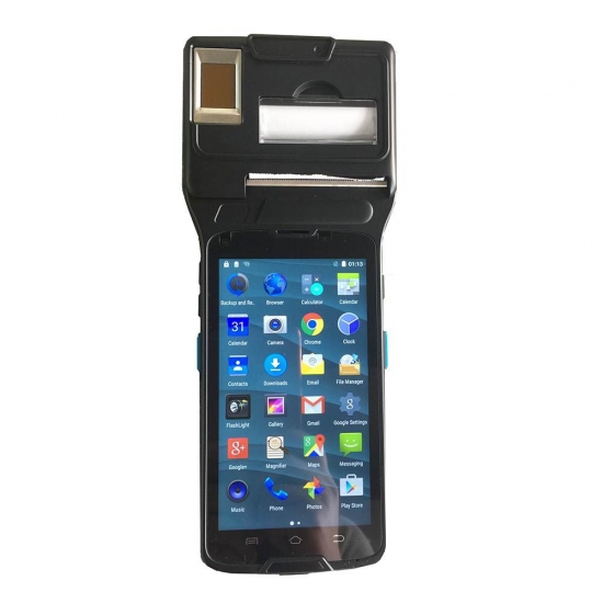 Fbi certifié 4g smartphone d'empreintes digitales avec imprimante thermique  fournisseurs,fabricants,usines