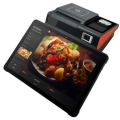 Android de loterie à double écran portable Android tout dans une caissière de Pos d'empreintes digitales avec une imprimante thermique de 80 mm