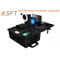 IP67 Rugged Iris Biométrique Finger Empreinte d'inscription Système de vote