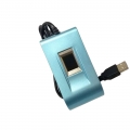 Lecteur d'empreintes digitales usb capacitif usb 500 dpi wsq ansi iso pour l'authentification