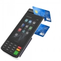 Terminal de paiement portable intelligent Android à double écran avec clavier QWERTY